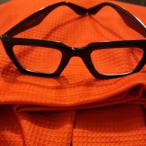 Black Rectangular Glasses Frame